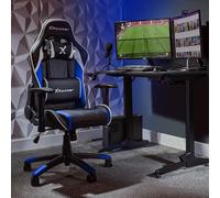 X-Rocker - Chaise de Jeu Esports compacte Agility JR Bleue