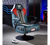 X-Rocker Chaise de Jeu Officielle Marvel Thor, piédestal de Jeu Audio Pliable avec Haut-parleurs Bluetooth 2.1 sans Fil, Chaise vibrante réactive au Son pour Enfants et Juniors - Édition Elite