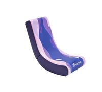 X-Rocker Chaise de jeu vidéo à bascule pliable pour enfants et juniors, siège à bascule pliable bas, chaise à bascule pour jeu, chaise de jeu console pour enfants, édition lava, rose, 2022084