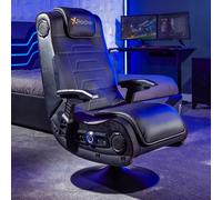 X Rocker Pro 4.1 Fauteuil de jeu et de divertissement, fauteuil TV et musique, avec système audio 4.1 vibration