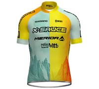 X-SAUCE FACTORY TEAM Maillot manches courtes 2026 bleu