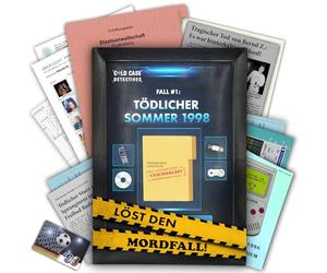 X-SCAPE - Cold Case Detectives Jeu de Crime - Fall #1 été Mortel 1998 - Un Jeu d'escape Room