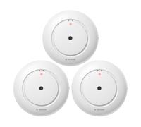 X-Sense Détecteur de Fuite d'eau Connecté, Station de Base SBS50 Requise, Détecteur d'eau Wi-FI avec Alarme 110 DB, Portée Jusqu'à 500 m, Idéal pour Cuisine, sous-Sol, Salle de Bain, SWS51, Lot de 3