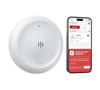X-Sense Détecteur de Fuite d’Eau Wi-FI et Température, SWS0B, Lot de 1 | Alertes via l’Application pour Cuisine, Salle de Bain ou sous-Sol