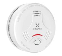 X-Sense Détecteur de Fumée avec 10 Ans de Durée de Vie de la Pile, Détecteur d'Incendie Répond à la Norme EN14604, SD11, Lot de 1