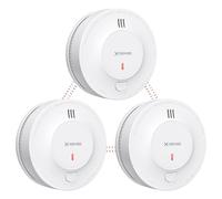 X-Sense Détecteur de Fumée Interconnecté par Radio, SD19-W, Lot de 3