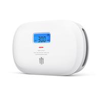 X-Sense Détecteur de Monoxyde de Carbone, Détecteur de CO à Pile Remplaçable avec Affichage Numérique, Alarme de Monoxyde de Carbone Portable avec Mémoire de Valeur de Crête de CO, XC0C-SR