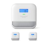 X-Sense Détecteur de Monoxyde de Carbone Autonome, Détecteur de CO Portable pour Voyage, Alimenté par Une Batterie Intégrée de 10 Ans, XC0K-SN, Lot de 2