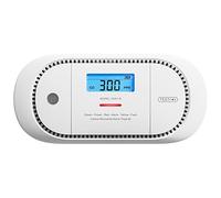 X-Sense Détecteur de Monoxyde de Carbone avec Écran Numérique LCD, Détecteur de CO Équipé d'une Pile Remplaçable d'une Durée de Vie de 5 Ans, Conforme à la Norme EN50291, XC01-R