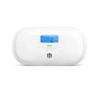 X-Sense Détecteur de monoxyde de carbone (Combo 1 XC0C-MR avec 1 station de base SBS50), alarme CO alimentée par piles remplaçables avec affichage numérique, compatible avec l'application de sécurité