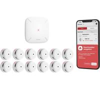 X-Sense FS121 Set détecteur de fumée avec centrale (l x H x P) 78 x 48 x 78 mm