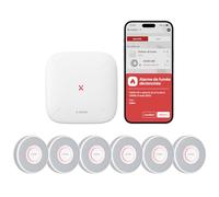 X-Sense Kit Détecteur de Fumée Connecté, Alertes Vocales FR, XS0B-MR61