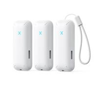 X-Sense WiFi Thermomètre Hygromètre Intérieur, Smart Moniteur de la Température et de l'Humidité avec Alertes sur l'App, Exportation Gratuite des Données Stockées, Station de Base Requise, STH0B-3