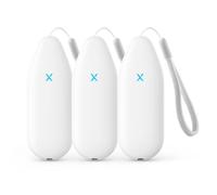 X-Sense Thermometre Interieur Connecté, WiFi Hygromètre Haute Précision avec Suivi Température et Humidité, Alertes App, Exportation Données, Portée 500m Compatible Alexa, STH51-3