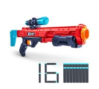 X-Shot Excel Hawk Eye Blaster Toy, Lance des fléchettes en Mousse (16 fléchettes, Les Styles Peuvent Varier)