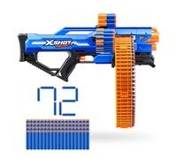 X-Shot Insanity Mad Mega Barrel par ZURU avec 138 fléchettes, fléchettes Air Pocket Technology et Stockage de fléchettes