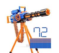 X-Shot Insanity Rage Fire motorisé par ZURU avec 86 fléchettes, fléchettes à Technologie Air Pocket et Stockage de fléchettes, Ragefire