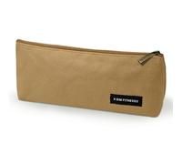 X SIM FITNESSX Trousse Scolaire en Tissu Oxford pour Adolescentes Étui à Crayons pour l'école et Le Bureau (Marron)