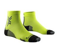 Chaussettes X-Bionic Run Discover Ankle jaune fluo - 35-38