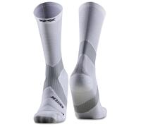 X-Socks - Bike Expert Crew - Chaussettes de cyclisme - EU 42-44 - arctic white / pearl grey