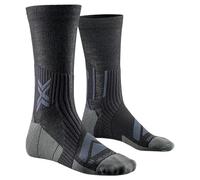 X-socks Bike Expert Merino Crew Socks Gris EU 39-41 Black / Charcoal
