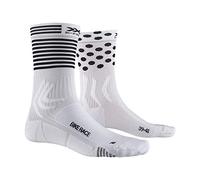 Chaussettes X-Bionic Bike Race blanc noir - 45-47