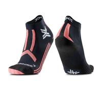 X-Socks - Chaussettes de running Trailrun Discover Ankle femme EU 37/38 - noir/dusty rose