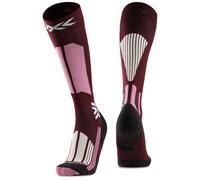 X-Socks - Chaussettes de ski de randonnée - Ski Touring Perform OTC Wmn Deep Purple/Light Sand pour Femme - Taille 37-38 - Violet Violet 37-38