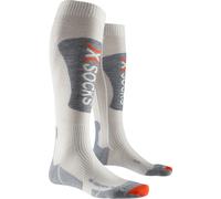 X-Socks - Chaussettes de ski en cachemire - Ski Cashmere Blanc/Gris en Laine - Taille 45-47 Blanc 45-47