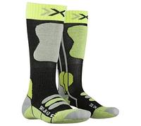 X-SOCKS Chaussettes de ski junior 4.0 pour enfant. L Gris (Anthracite), 31-34