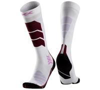 Chaussettes de compression ski X-SOCKS SKI EXPERT OTC (X WHITE/LAVENDER) Femme 39-40