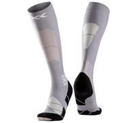 X-Socks - Chaussettes de ski - Ski Perform Merino OTC Seal Grey/Light Sand en Laine - Taille 45-47 - Gris Gris 45-47