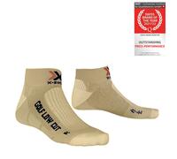 X-Socks Chaussettes Air Step One Golf Mi-coupe Beige Taille 35-38 Neuf