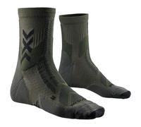 X-Socks Chaussettes de randonnée Hike Discover Ankle – Vert olive – 39-41