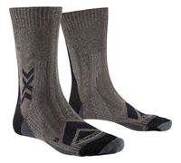Chaussettes X-Socks Performe Merino Crew Marron 45/47