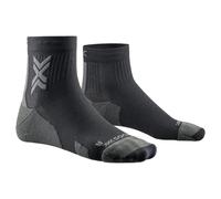 X-Socks Chaussettes de running Femme Run Discover Ankle Noir/Anthracite 42-44