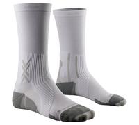 X-Socks Chaussettes Run Perform Crew Blanc/Gris Taille EU 35-38