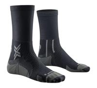 X-Socks Chaussettes de running Run Perform Crew Noir/Charbon 42-44