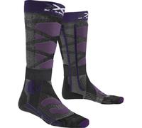 X-Socks - Chaussettes Ski Control 4.0 Lady - Chaussettes ski femme Black / Purple - 35 - 36