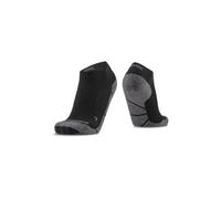X-SOCKS Core Natural Low Cut chaussettes de sport - Confort et protection accrus pour la course, le cyclisme et les sports d'hiver - Noir/Charbon, 45-47