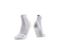 X-SOCKS Core Natural Low Cut chaussettes de sport - Confort et protection accrus pour la course, le cyclisme et les sports d'hiver - Blanc arctique/Noir opale, 45-47