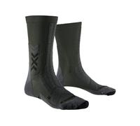 Chaussettes x socks hike discover crew vert noir