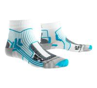 X-Socks - Marathon Energy Lady - Chaussettes running femme White / Turquoise - 37 - 38