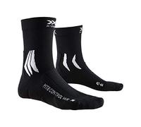 X-SOCKS Mountain Bike Control Water Resistant Chaussette Mixte Adulte, Noir Opal Black/Arctic White), M (Taille Fabricant : 39-41)