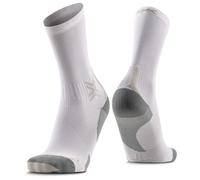X-Socks - Run Discover Crew - Chaussettes de running - EU 35-38 - arctic white / pearl grey