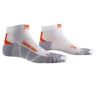X-Socks Run Discovery 4.0 Chaussette de Course Blanc Hommes Taille 45-47