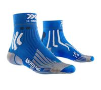 X-Socks Run Speed Two Chaussette de Course Bleu Hommes Taille 45-47