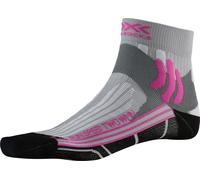 X-SOCKS Run Speed Two Laufsocken Damen pearl grey /opal black 35-36