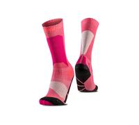 X-SOCKS Ski Discover OTC Junior - Chaussettes de ski pour enfants pour un confort accru, une performance optimale et une durabilité sur les pistes pour les skieurs - Rose clair/Sable clair, 35-38