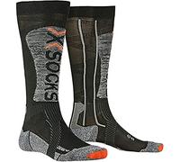 X-Socks Ski Energizer Light 4.0 Chaussettes de ski Black/Stone Grey Melange FR : S (Taille Fabricant : 35/38)